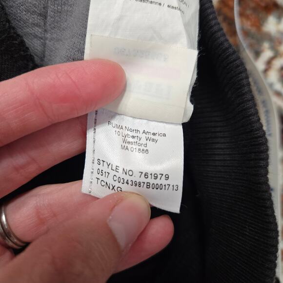 Puma x Ferrari Scuderia Sweatshirt Hoodie Jacket Zip Up Black Gray Size XL - Picture 8 of 14